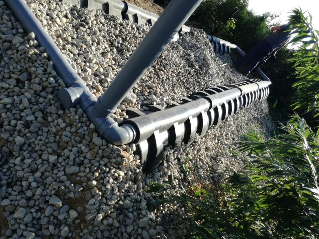 Drenaż rozsączający